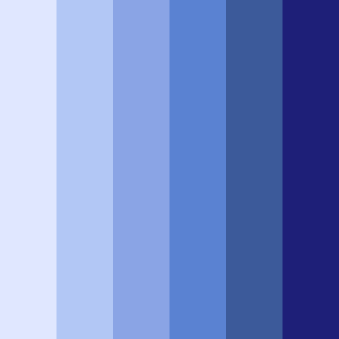Download indigo dream color palette PNG image (square)