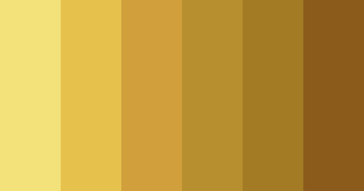 Download serpent's gold color palette PNG image (landscape)