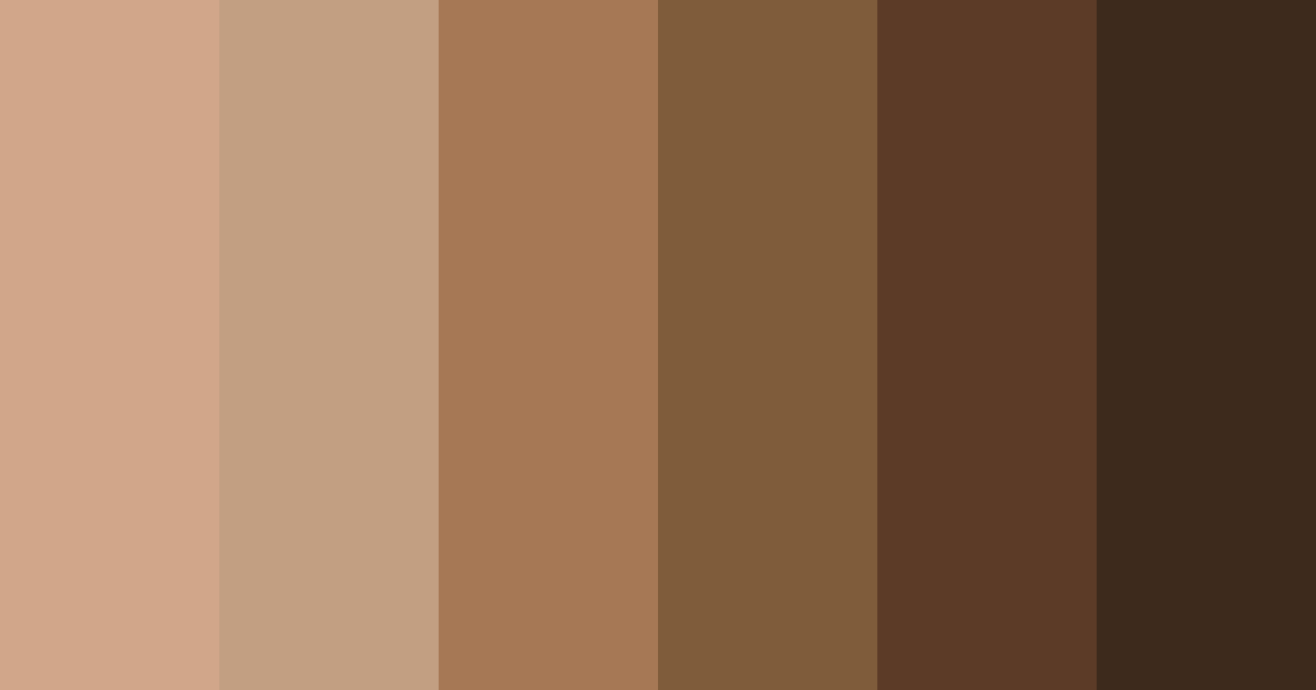 Download waves of chestnut whimsy color palette PNG image (landscape)