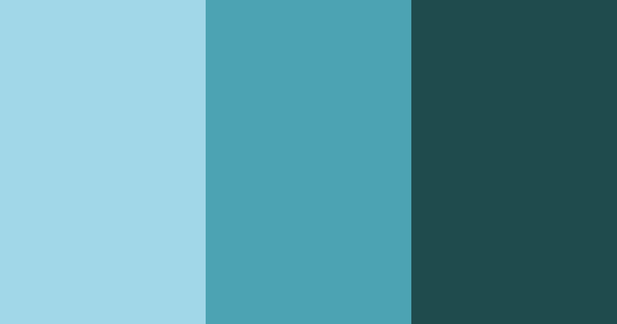 Download teal depths color palette PNG image (landscape)