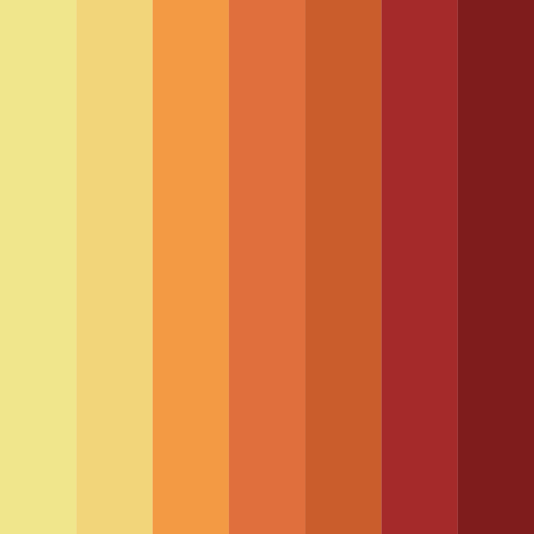 Download warm shades of brown color palette PNG image (square)