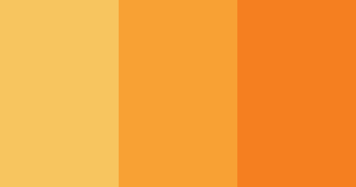 Download golden ember glow color palette PNG image (landscape)