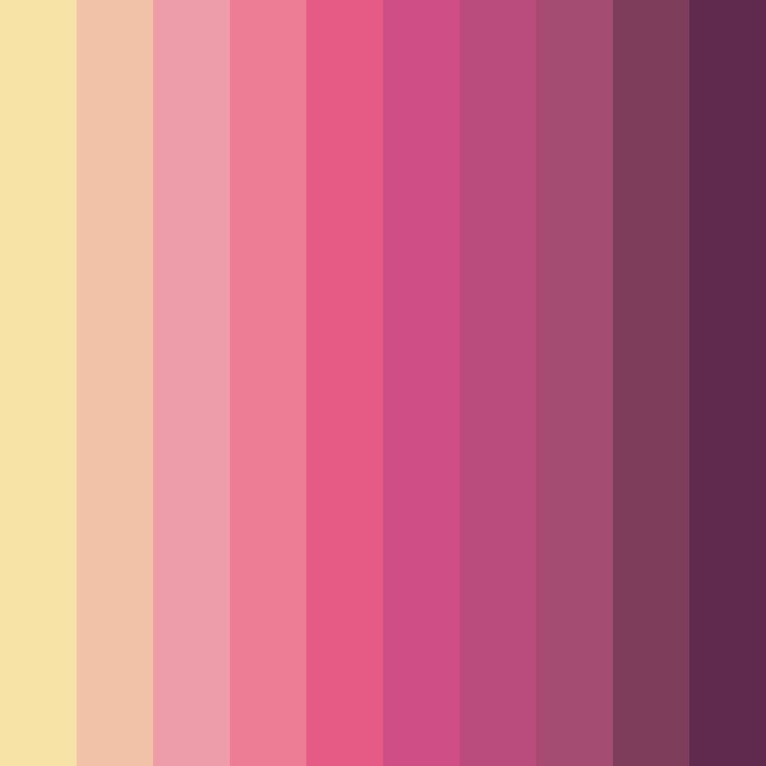 Download blossom reverie color palette PNG image (square)