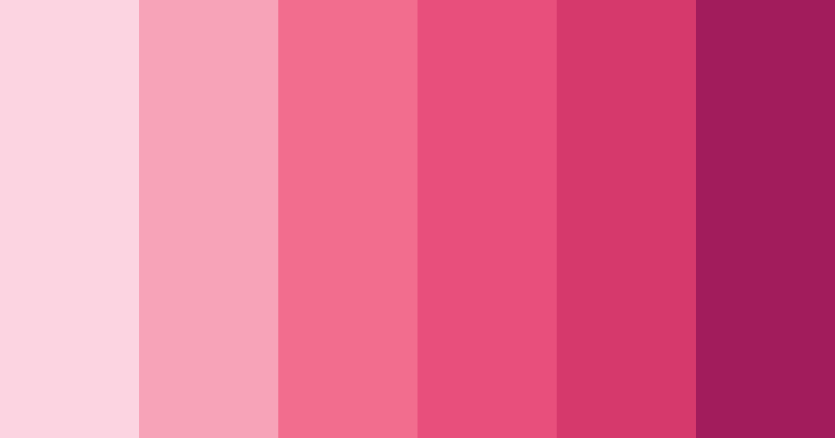 Download soft baby pink color palette PNG image (landscape)