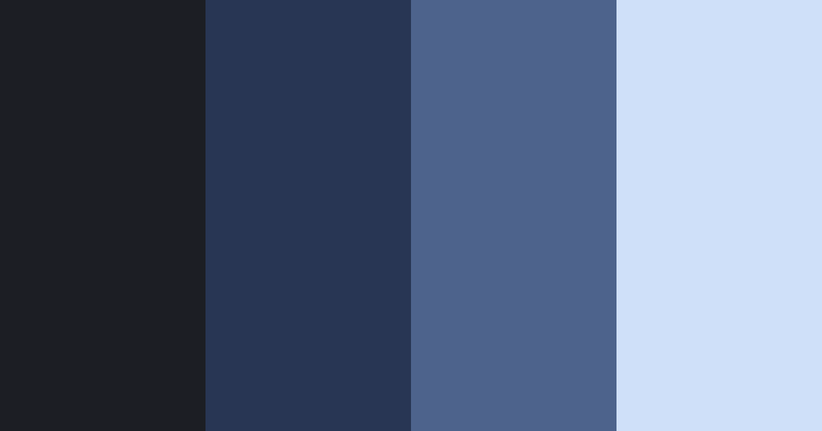 Download midnight sky color palette PNG image (landscape)