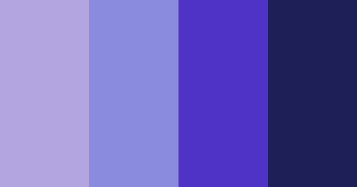 Download shades of purple color palette PNG image (landscape)