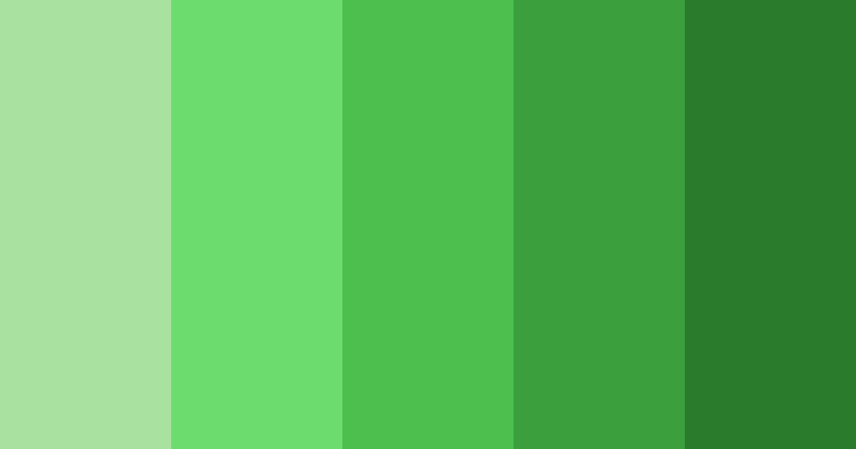 Download verdant gaze color palette PNG image (landscape)