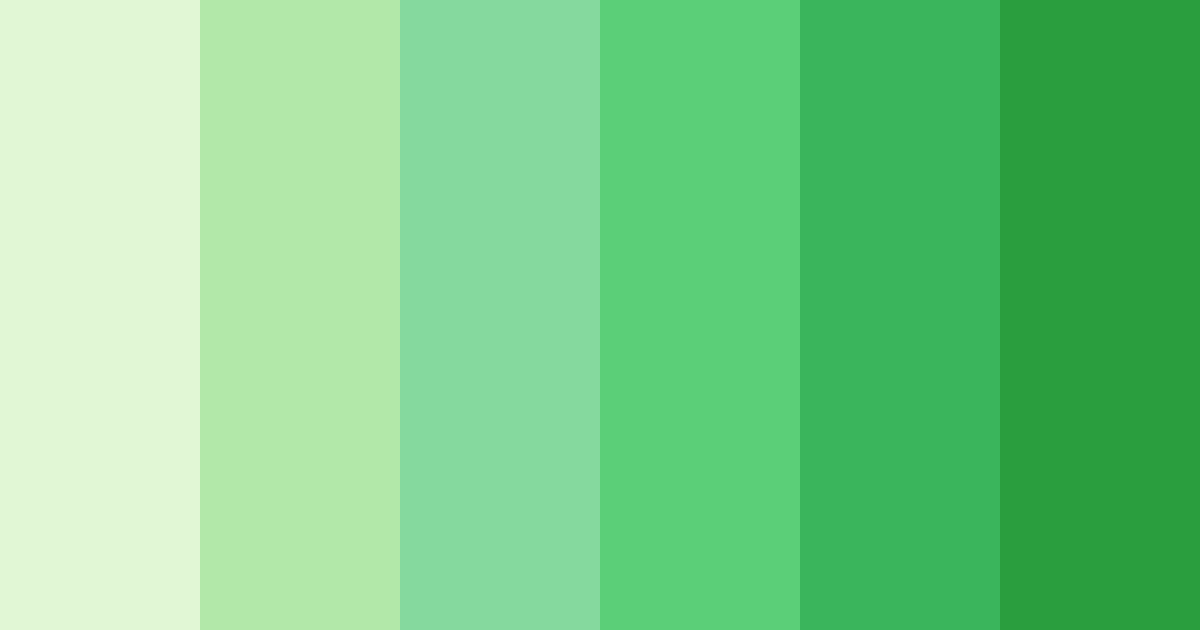 Download wasabi grove color palette PNG image (landscape)
