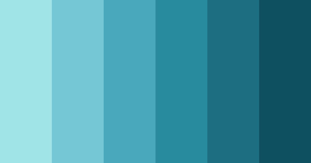 Download tropical breeze color palette PNG image (landscape)