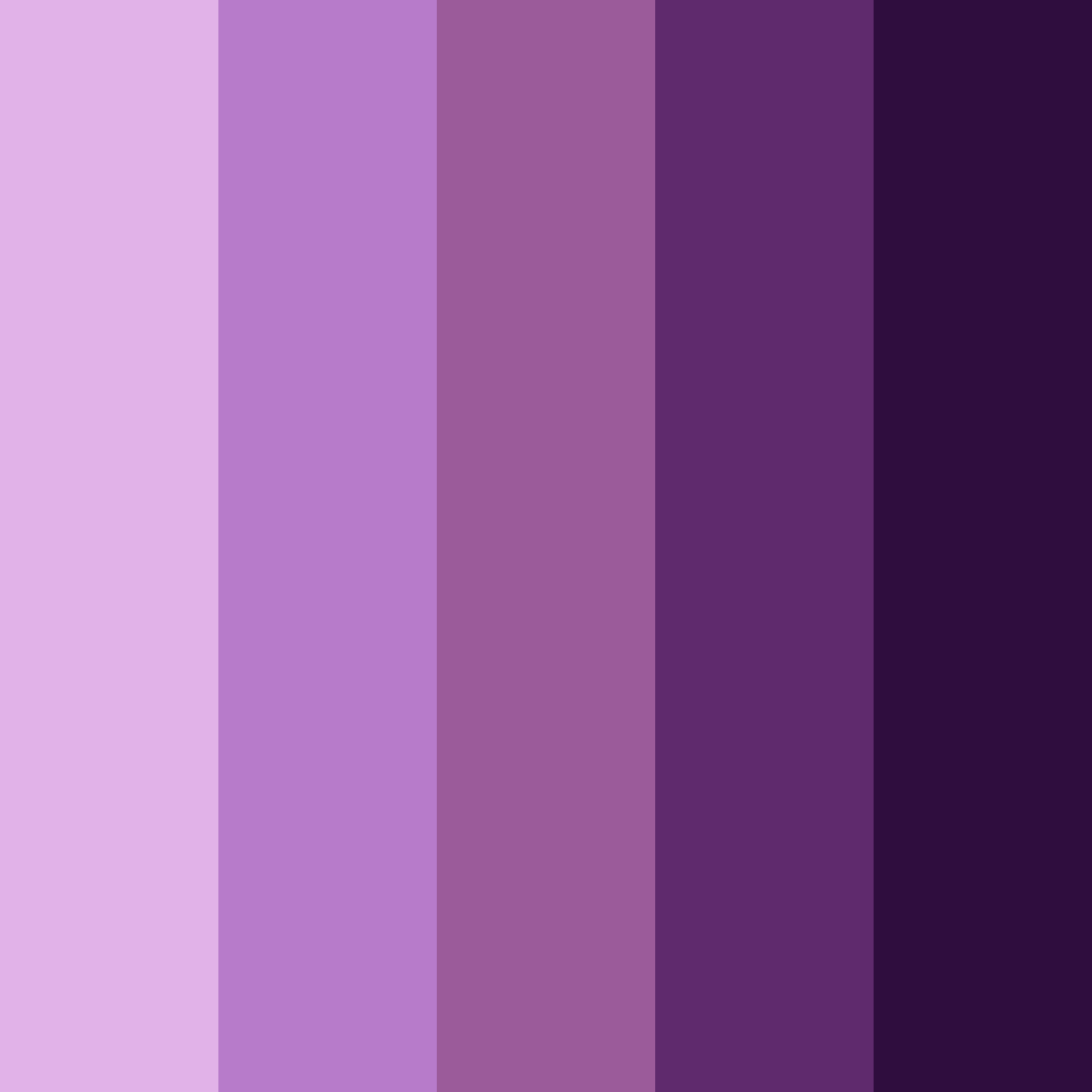 Download violet vendetta color palette PNG image (square)