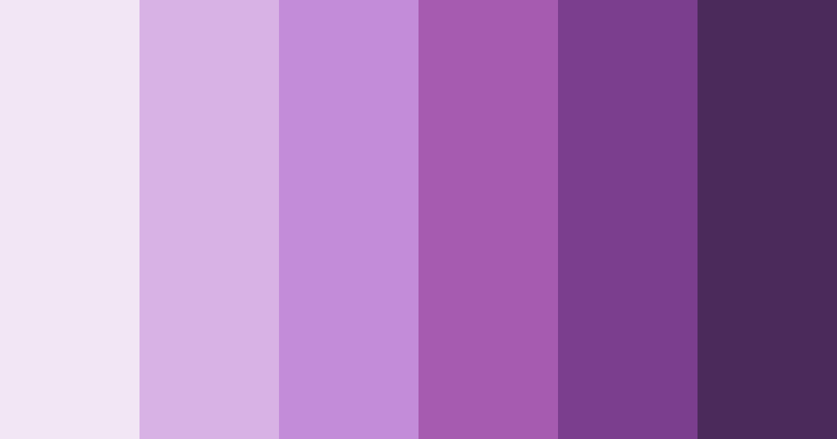 Download purple orchid color palette PNG image (landscape)