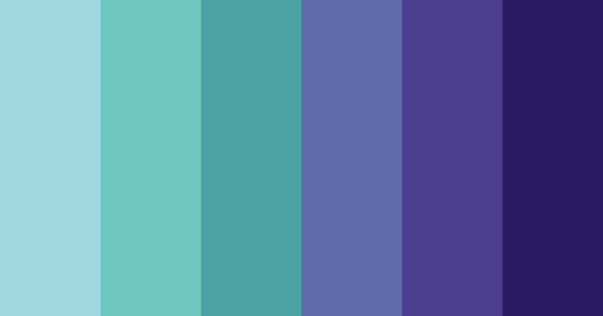 Download mystic lagoon color palette PNG image (landscape)
