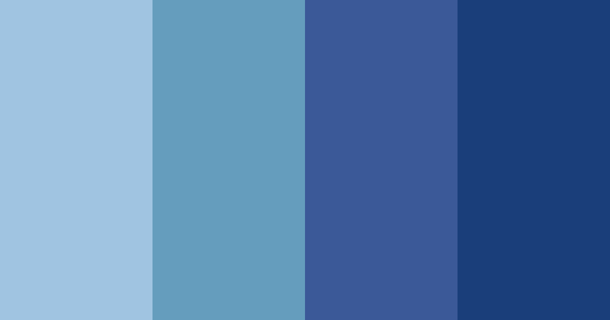 Download deep blue serenity color palette PNG image (landscape)