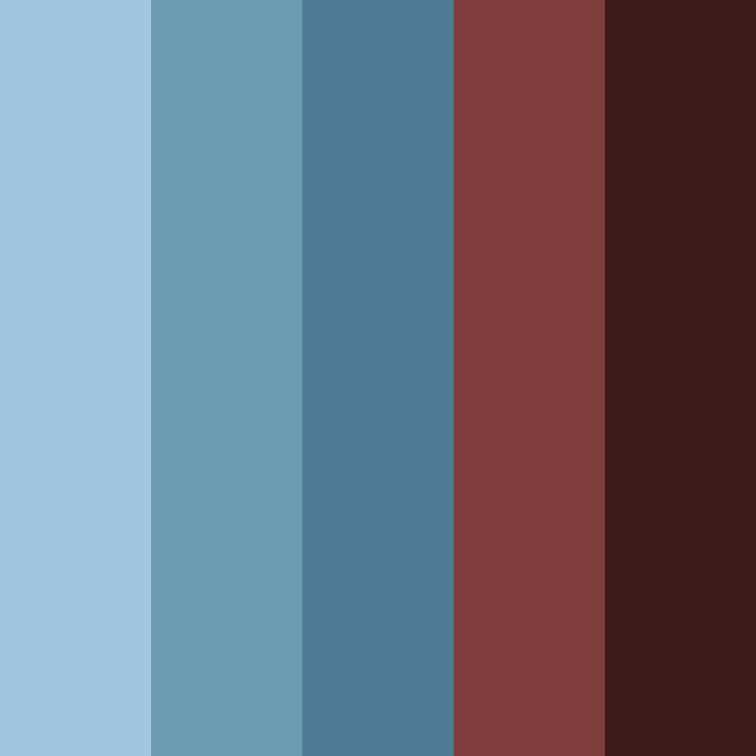 Download midnight merlot color palette PNG image (square)