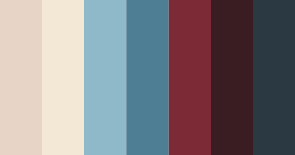 Download rustic tide color palette PNG image (landscape)