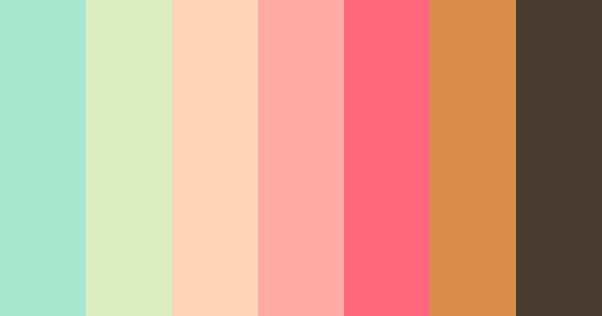 Download emerald reverie color palette PNG image (landscape)