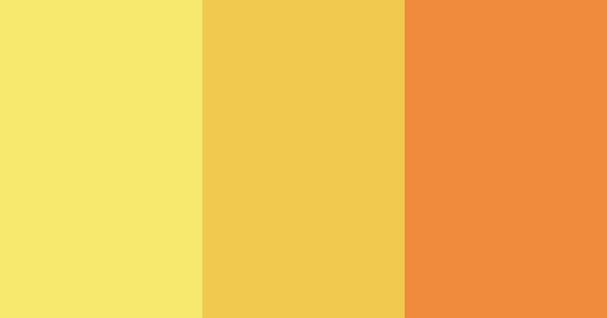 Download sunlit citrus dream color palette PNG image (landscape)