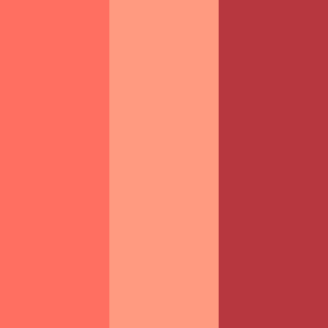 Download raspberry coral mix color palette PNG image (square)