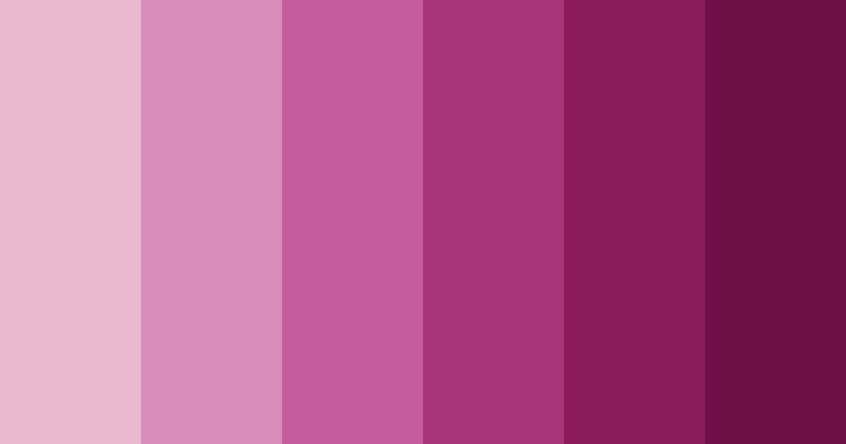 Download shades of purple red color palette PNG image (landscape)