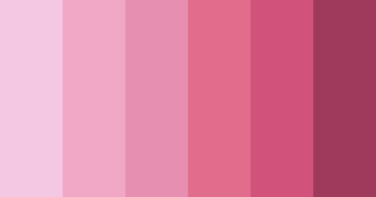 Download whimsical blossom color palette PNG image (landscape)
