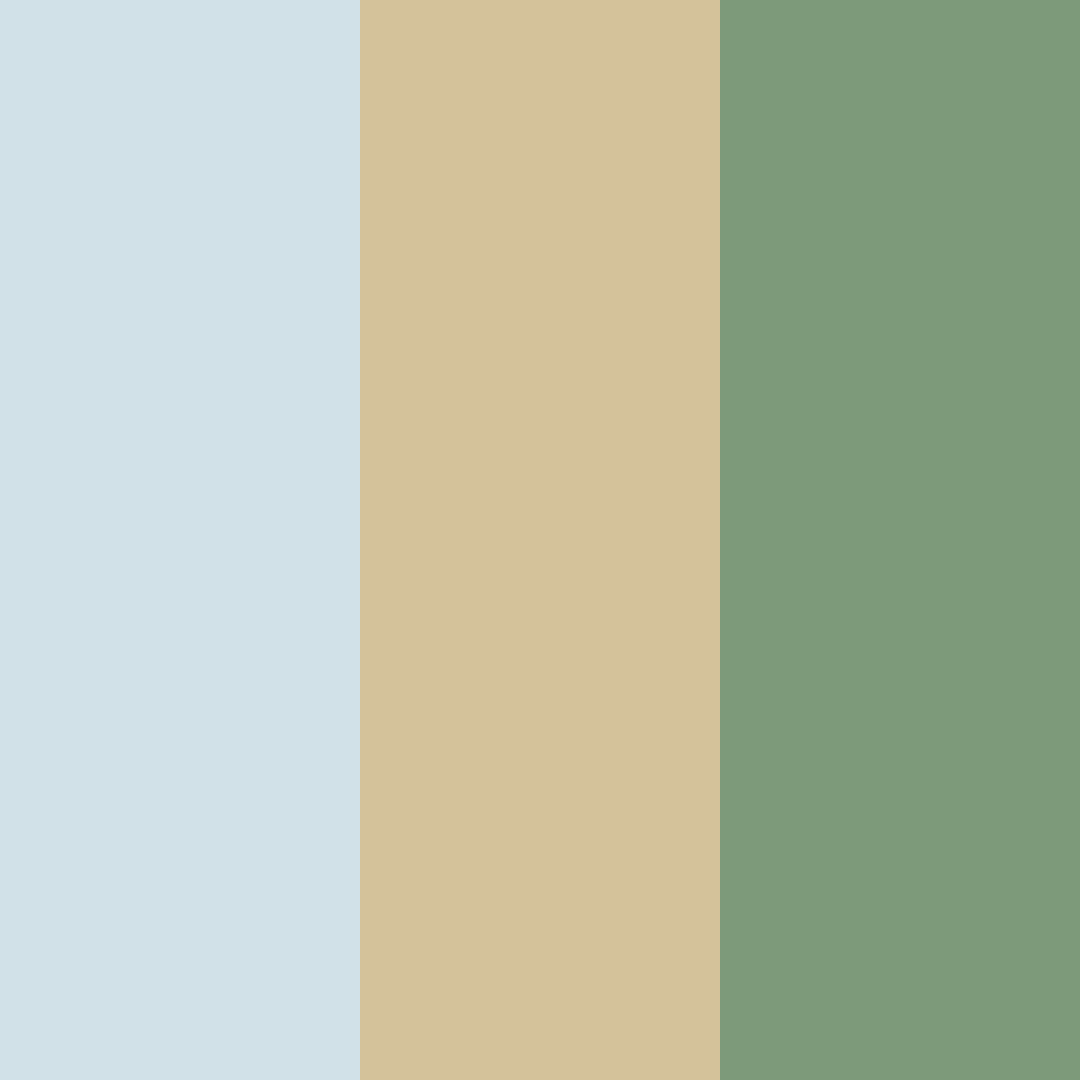 Download soft blue green color palette PNG image (square)