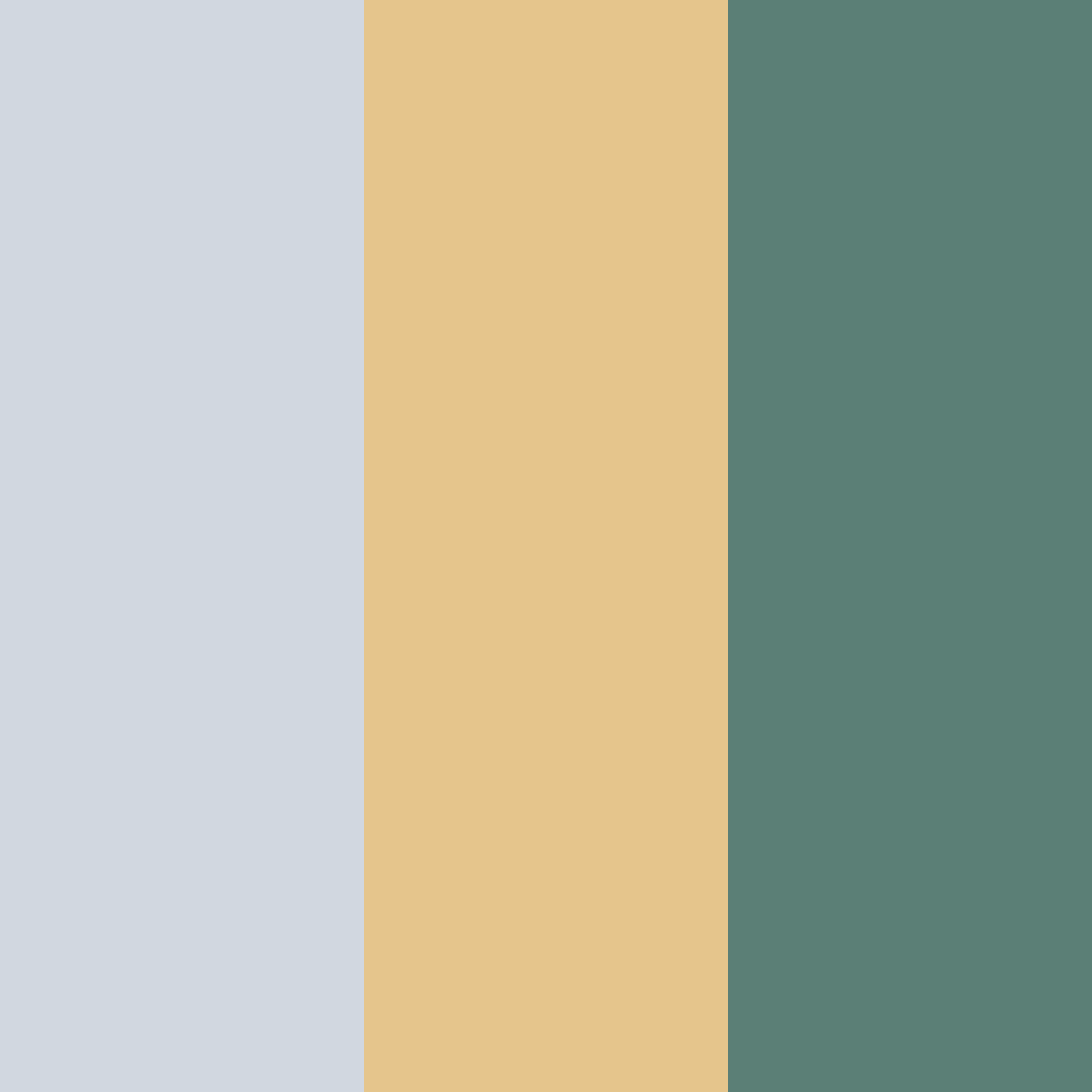 Download soft blue green color palette PNG image (square)