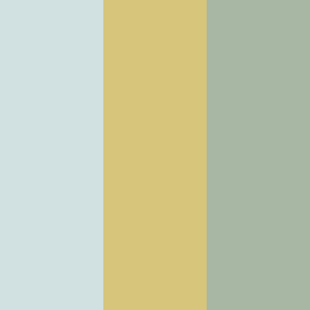 Download soft blue green color palette PNG image (square)