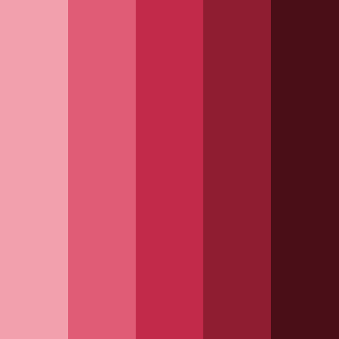 Download crimson confectionery color palette PNG image (square)