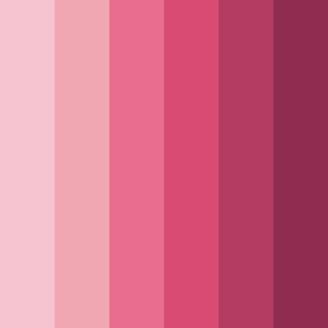 Download whispers of blush color palette PNG image (square)