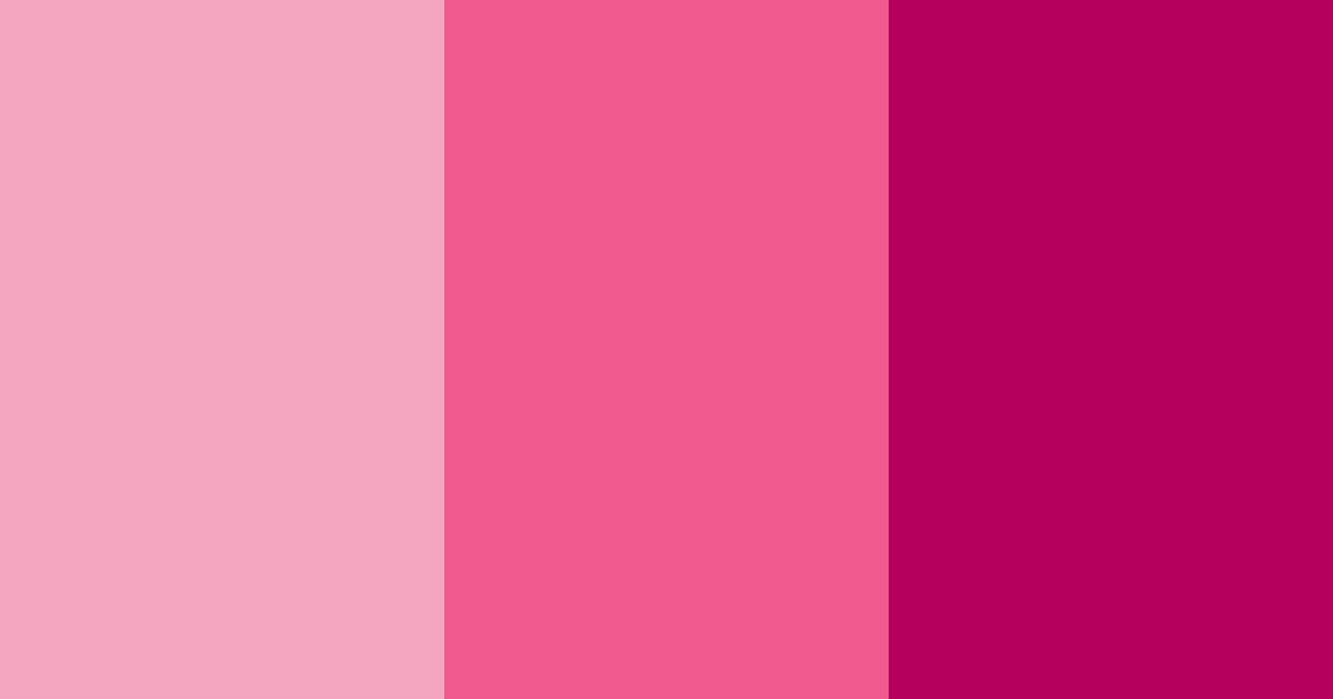 Download passion pink color palette PNG image (landscape)
