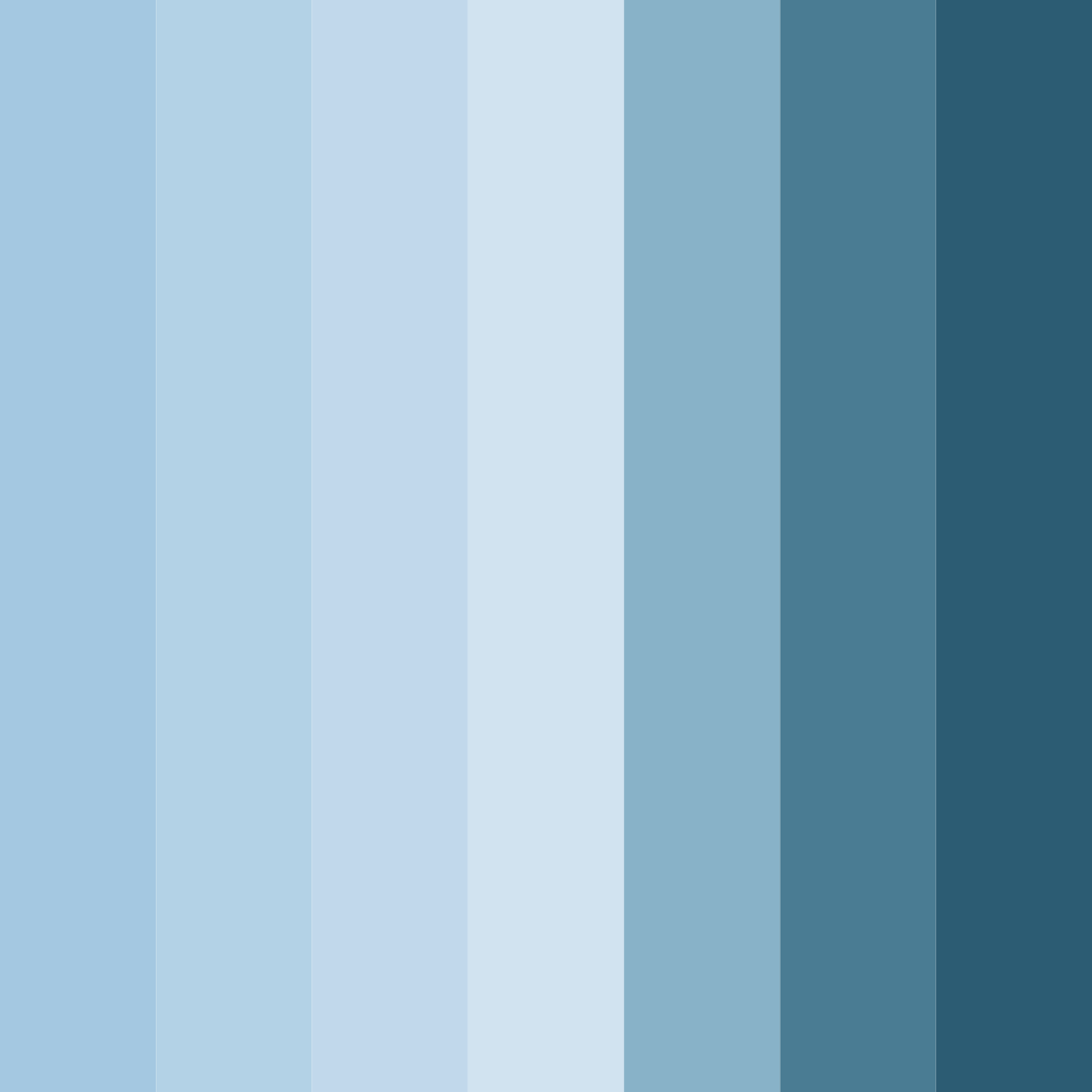 Download serenity sky color palette PNG image (square)