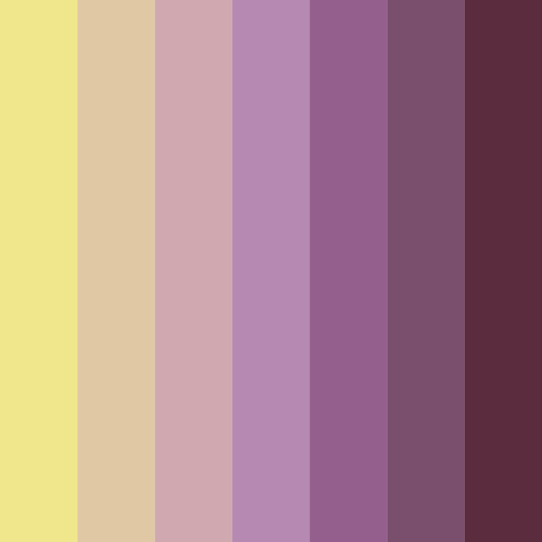 Download whispers of dusk color palette PNG image (square)