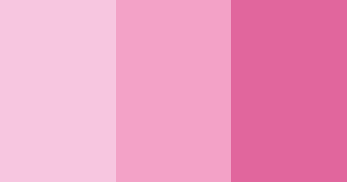 Download pink rainbow color palette PNG image (landscape)