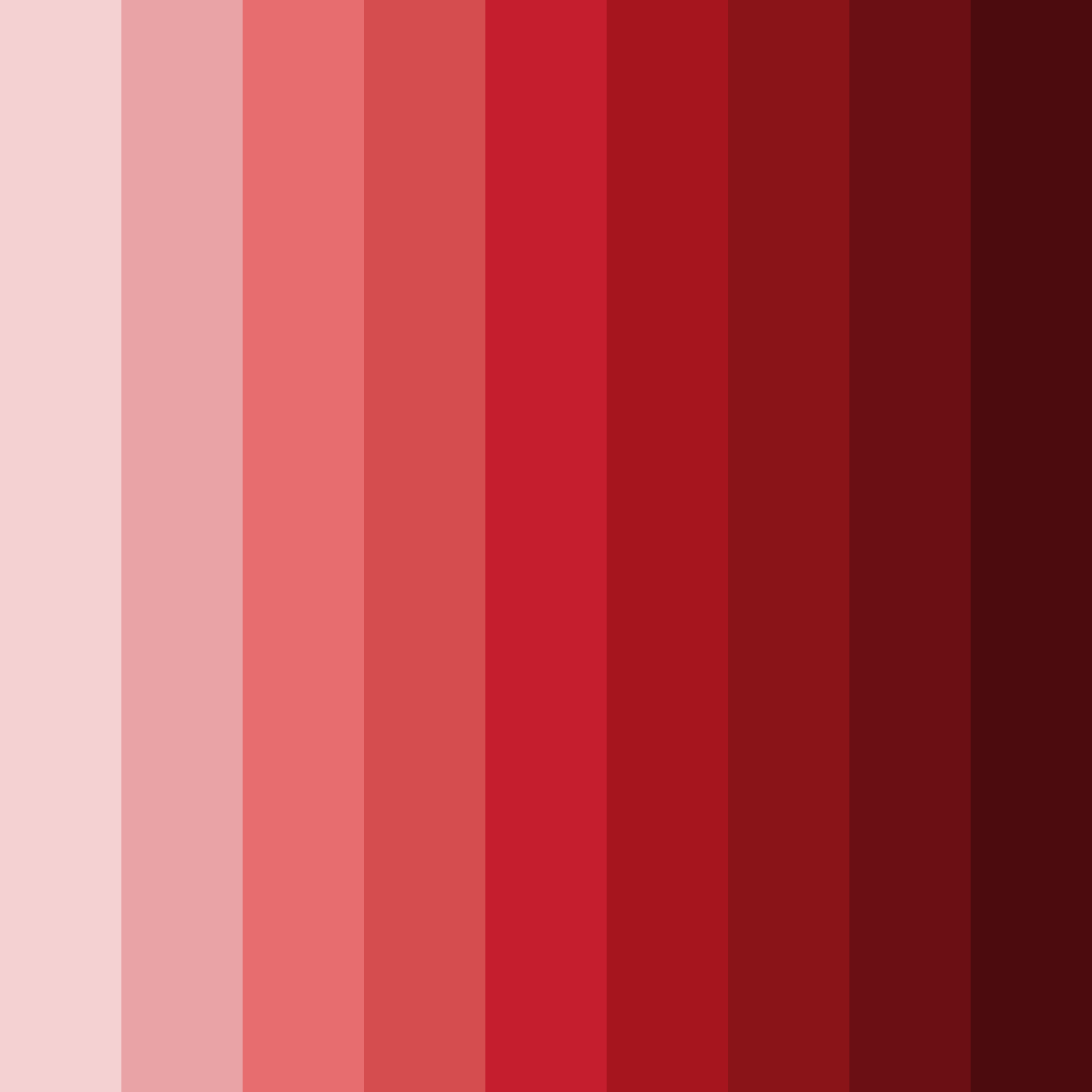 Download deep red elegance color palette PNG image (square)