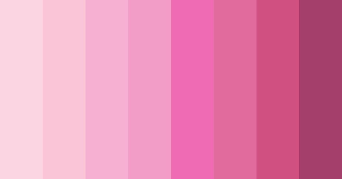 Download pink pastels color palette PNG image (landscape)