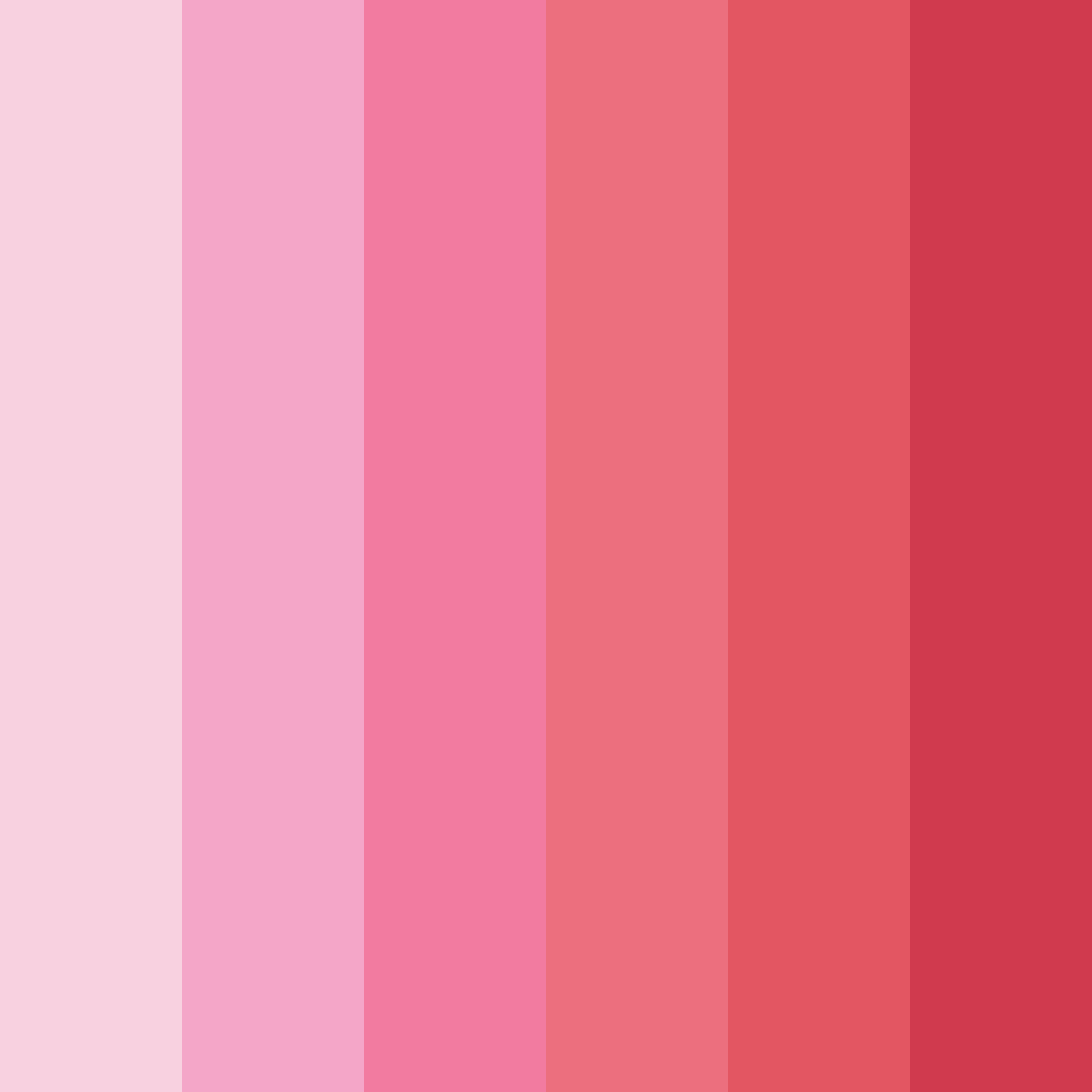 Download blush blossom color palette PNG image (square)