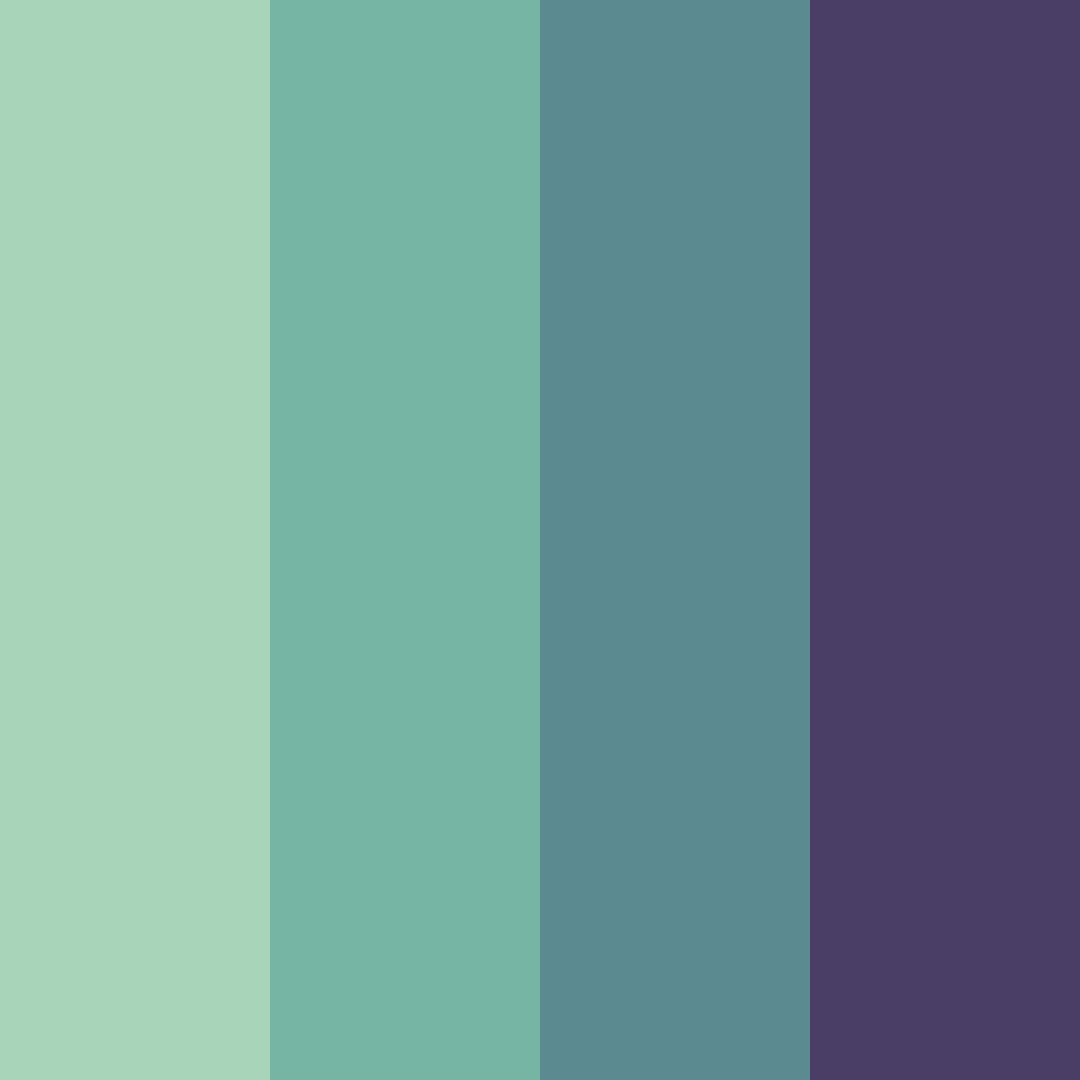 Download mystic meadow color palette PNG image (square)