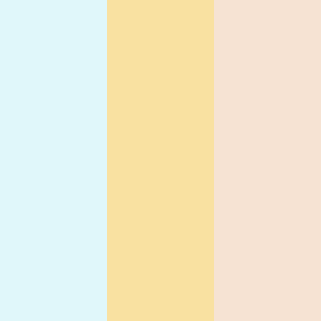 Download dreamy horizon color palette PNG image (square)