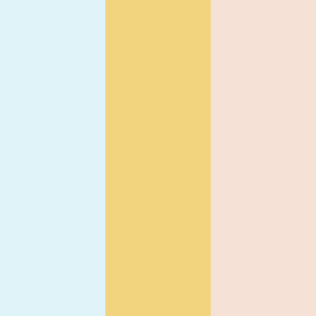 Download light blue gold color palette PNG image (square)