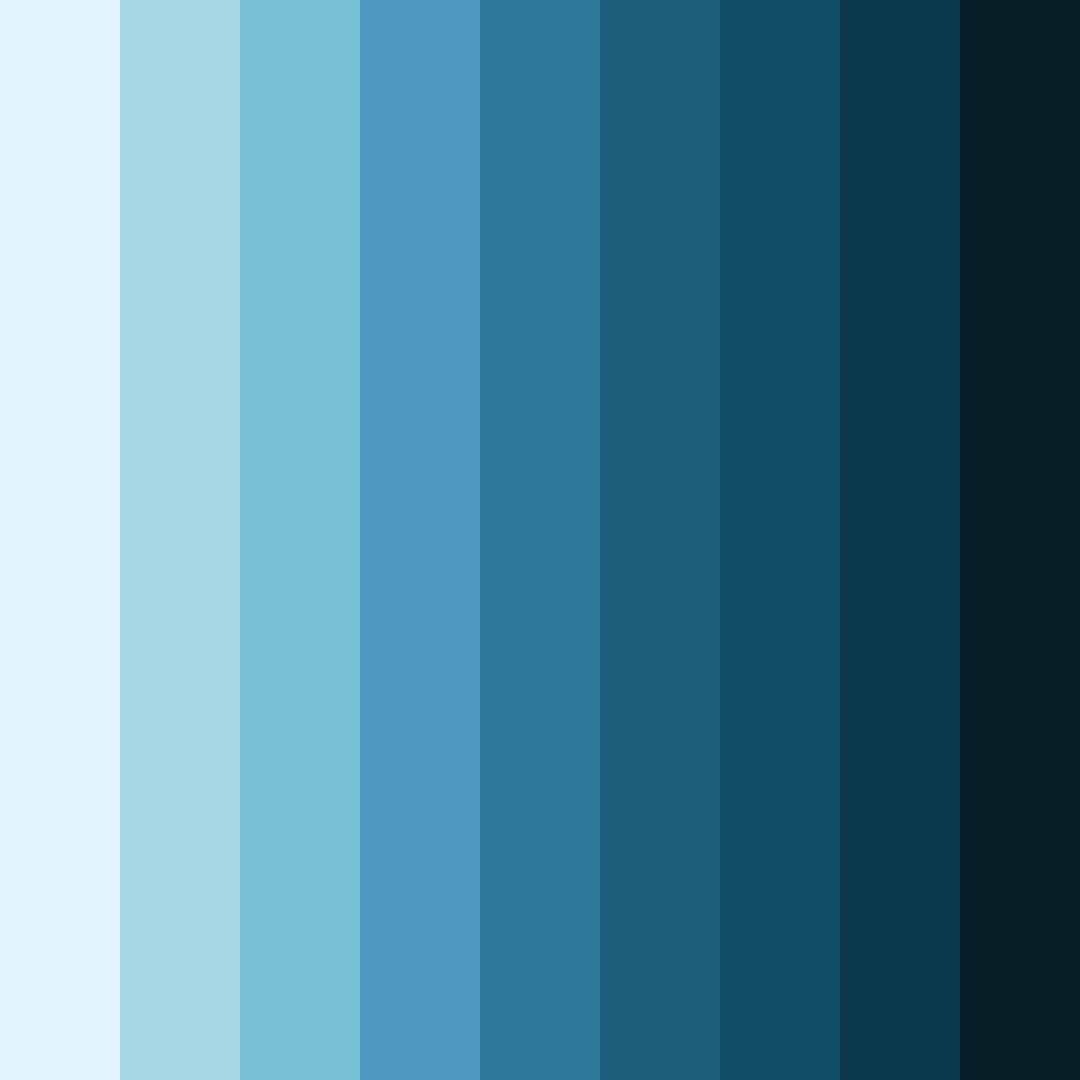 Download abyssal breeze color palette PNG image (square)