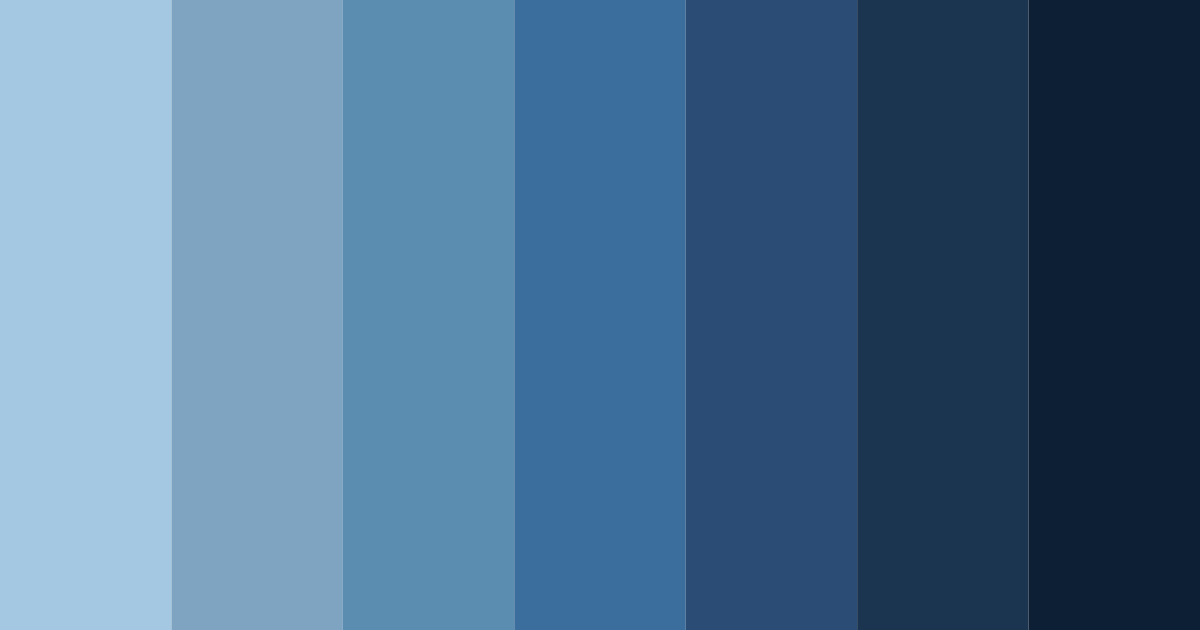 Download deep sea serenade color palette PNG image (landscape)