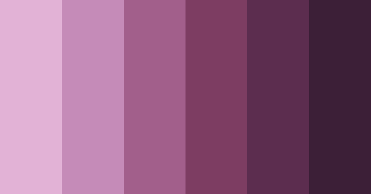 Download purple jewels color palette PNG image (landscape)