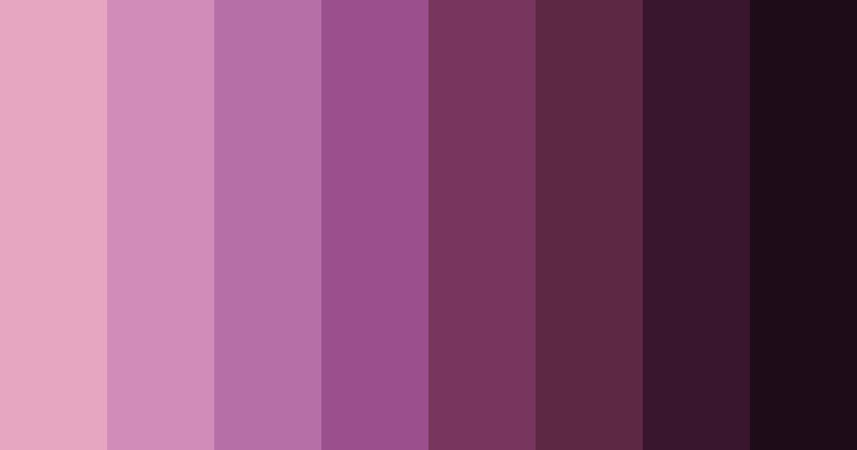 Download plum reverie color palette PNG image (landscape)