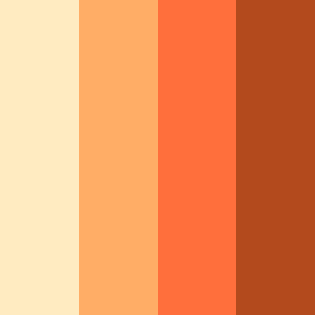 Download emberside glow color palette PNG image (square)