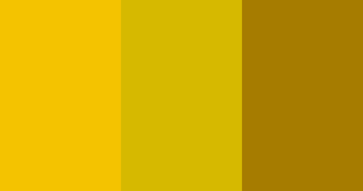 Download golden whisper color palette PNG image (landscape)