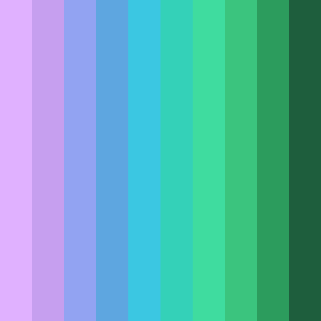 Download cyber dreamscape color palette PNG image (square)