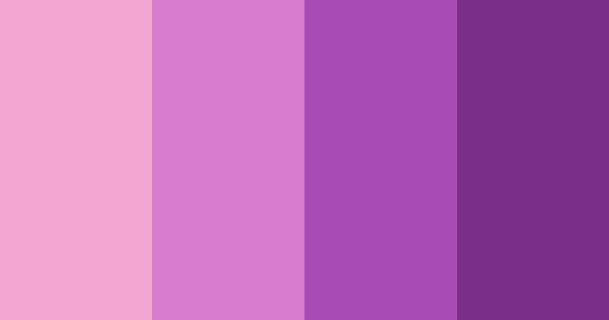 Download magenta dreamscape color palette PNG image (landscape)
