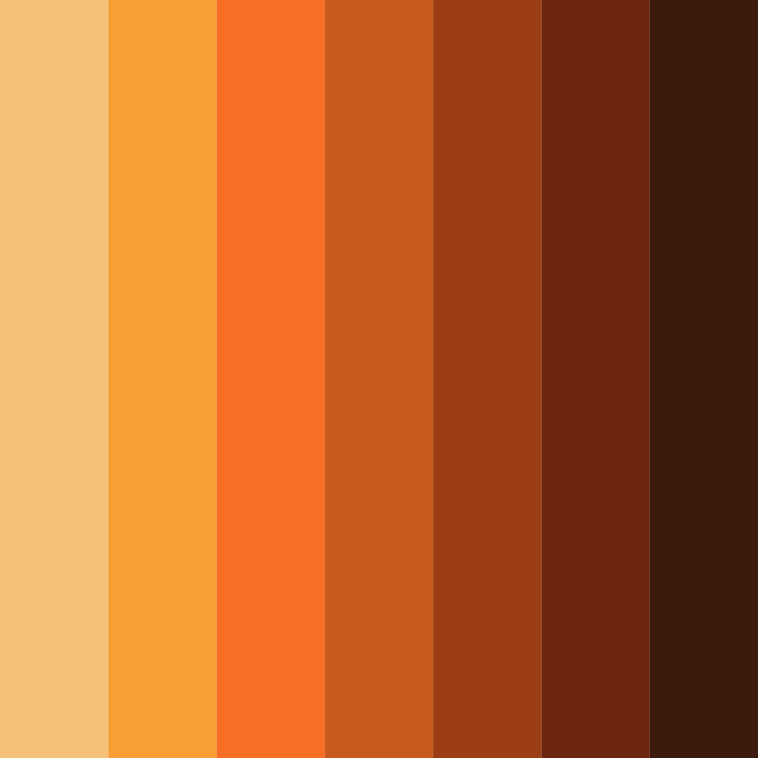 Download ember nightfall color palette PNG image (square)