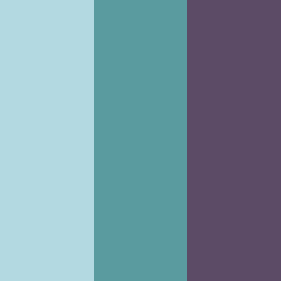 Download moonlit serenity color palette PNG image (square)
