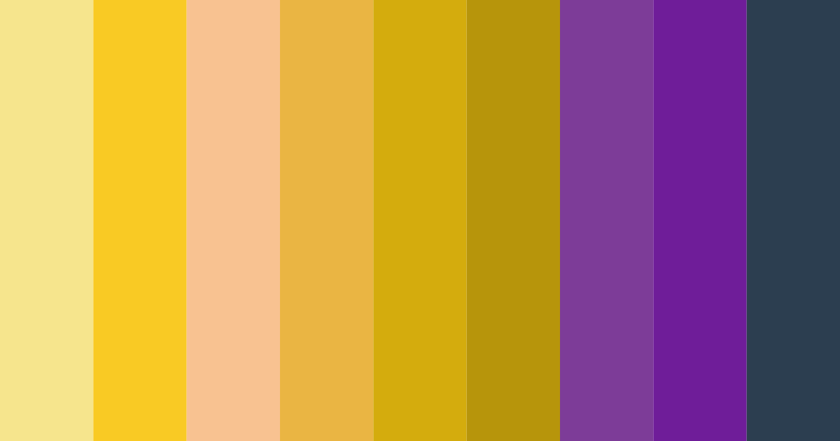 Download regal nightfall color palette PNG image (landscape)